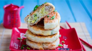 Китайские пирожки «Шаобин» — рецепт жареных пирожков-улиток на сковороде