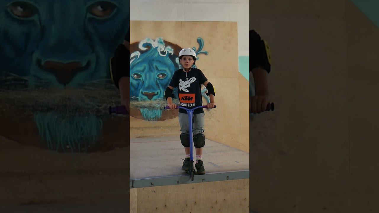 Вот такой я Хулиган - буду делать я can can (кан кан) Тренировки в скейт парке BunnyHop смотреть онлайн