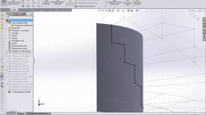 Урок №4 Построение спиральной лестницы в SolidWorks