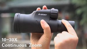 SVBONY 10-30X50 zoom monocular