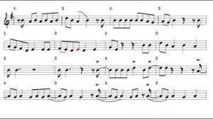 01 Hour Tenor Sax Backinng Track Sheet Music Free to Play