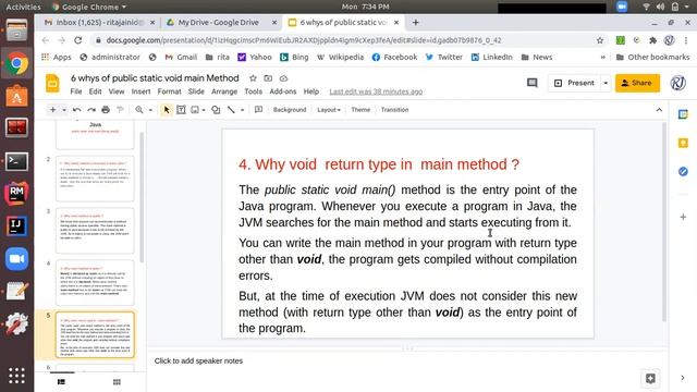 6 Whys about public static void main method in java смотреть онлайн