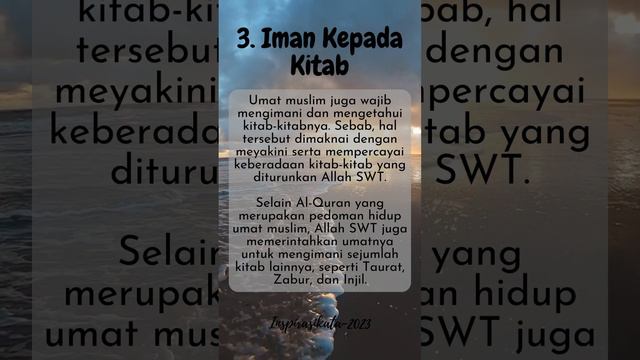 6 Rukun Iman dalam Islam