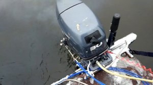 Запуск двигателя Yamaha 30 HMHS