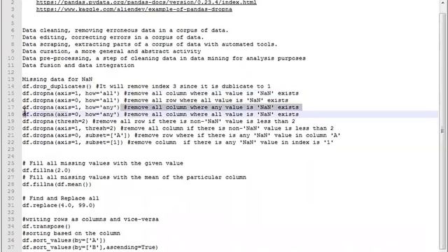 Python Data Munging смотреть онлайн
