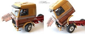 Модель грузовика в 1:14 масштабе , открываем переднюю решетку