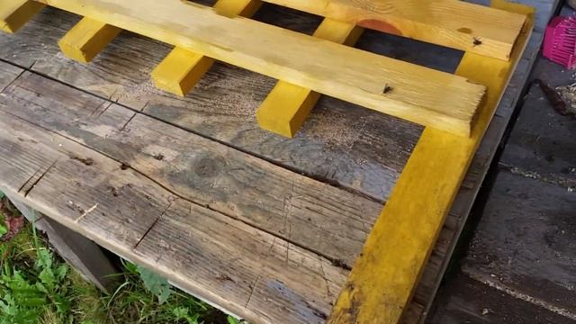 Покраска забора Антисептик Текс Калужница смотреть онлайн