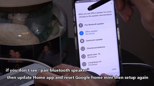 PAIRING GOOGLE HOME MINI TO BLUETOOTH SPEAKER OR A PHONE !!! смотреть онлайн