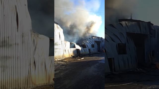 Пожар СПб Обуховская оборона 119 31.01.2014 смотреть онлайн