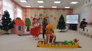 сказка " Репка" на новый лад, в исполнении детей средней группы.