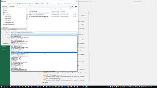 How to Save Excel File as PDF