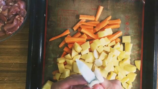 КУРИНОЕ МЯСО С ОВОЩАМИ, КАК ПРИГОТОВИТЬ |Мои Рецепты смотреть онлайн