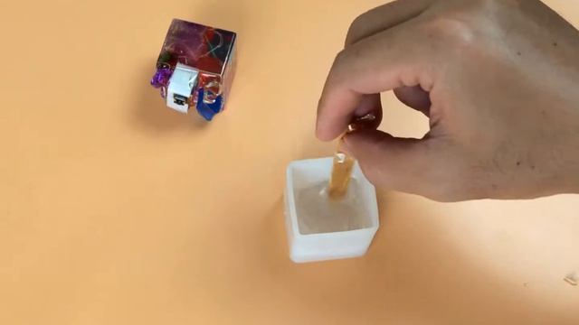 Small LED Lamp Epoxy Resin Art смотреть онлайн