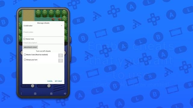 Pizza Boy GBA Pro how to: Cheat codes