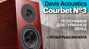 Davis Courbet №3 — компактные люксовые полочники для аудиогурманов и эстетов