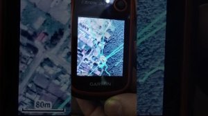 карта спутник + ГГЦ на примере garmin etrex 20