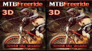 MTB Freeride 3D video SBS VR box google carboard