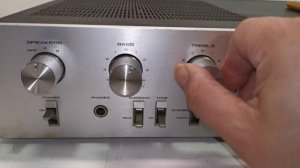 Vintage Pioneer SA-710 DC Stereo Amplifier