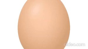 Яйцо крутиться под музыку