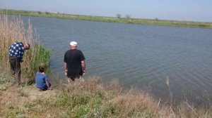 Россия. Крым. Ленинский район. Рыбалка на карася 2.