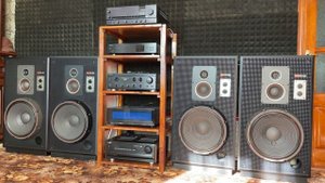 ВПЕРВЫЕ НА ЮТЮБ ДВЕ ПАРЫ Sony SS-G7!!! / Kenwood KA-1100 SD