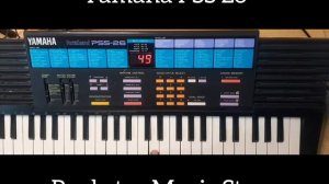 yamaha pss 26 |yamaha pss 26 review | yamaha pss models