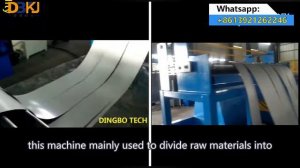 Video for 0.3- 2.0mm slitting line 2020 New Production