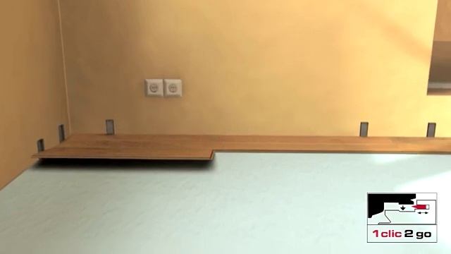 Монтаж на ламиниран паркет 1Click2Go на Krono Original смотреть онлайн