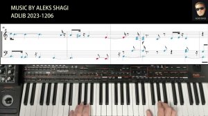 Music By Aleks SHAGI 2023-1206 Пьеса для двух гитар на Korg Pa4X