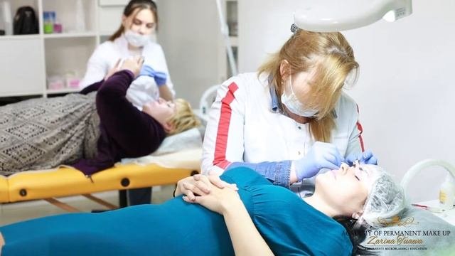 Обучение в академии перманентного макияжа Зарины Туевой