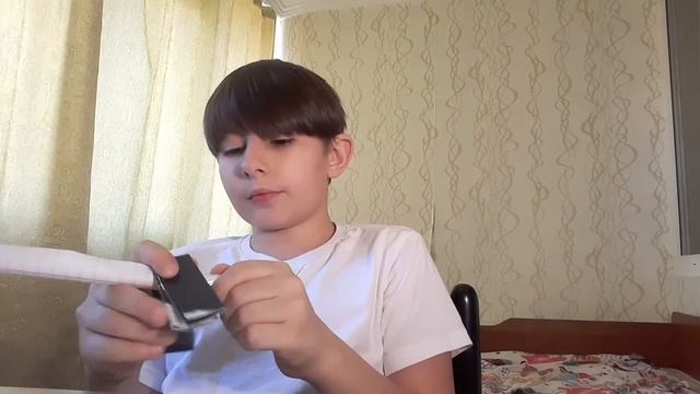 Пистолет из бумаги оригами