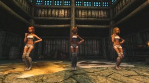 Skyrim Dance - Megu Megu Fire Dance
