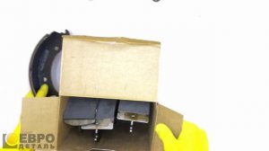 Колодки заднего тормоза для ГАЗ 3302 - ЕВРОДЕТАЛЬ - ED4-133B