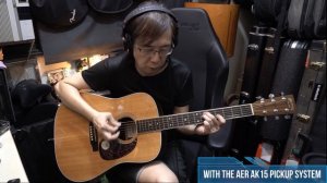 Martin D16 RGT with the AER AK15 Pickup