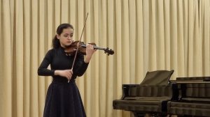 106. Маркеева Алиса Александровна Г. Венявский Каприс a-moll 4 Op.18