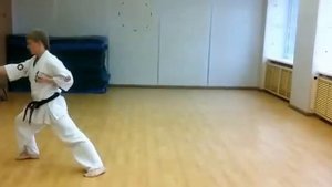 Тайкеку соно сан ура. пинан соно ити. сокуги соно ити. Ката Киокушинкай на 7 кю