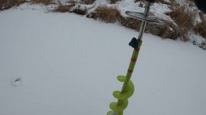 Хариус зимой.Трудовая рыбалка.