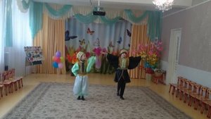 Калмыцкий танец "Шарка Барка", репетиция в костюмах.