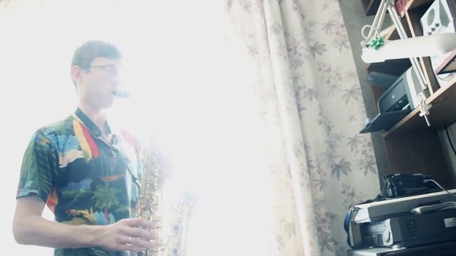 Белый лебедь на пруду, Wonderful World - Вшивцев Алексей (sax alt) смотреть онлайн