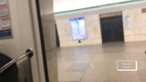 Поездка в Метро-Поезде „Нева” (81-556/557/558) серии 10405.