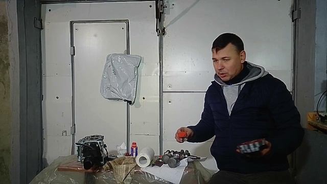 собрал  лодочный мотор