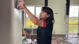 Травертин на Обьеме | Нанесение Декоративной Штукатурки + Будни Декоратора