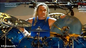 Nicko McBrain '' Drum Solo '' [Rock In Rio 2013] - 4K