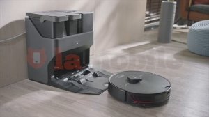 Roborock S7 MaxV Ultra. Принцип работы станции - очистка тряпки и пылесборника...