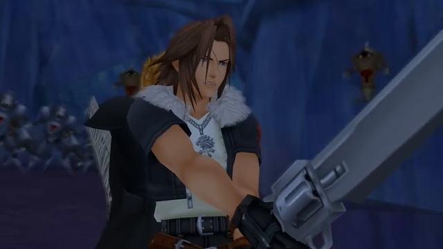 Kingdom Hearts 2 - Cloud and Sephiroth meeting full cutscene смотреть онлайн