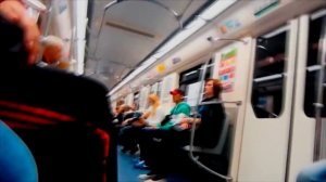 Поездка от Станции Метро "Приморская" до Станции "Рыбацкое", с Проездом Станции "Василеостровская".