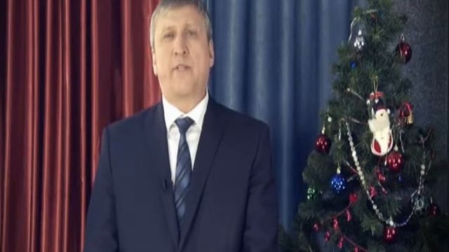 Новогоднее поздравление Главы г п Апрелевка Виталия Тамаркина смотреть онлайн