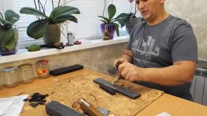 Тест ножа  S002 из стали ЭИ-107 ТЦ