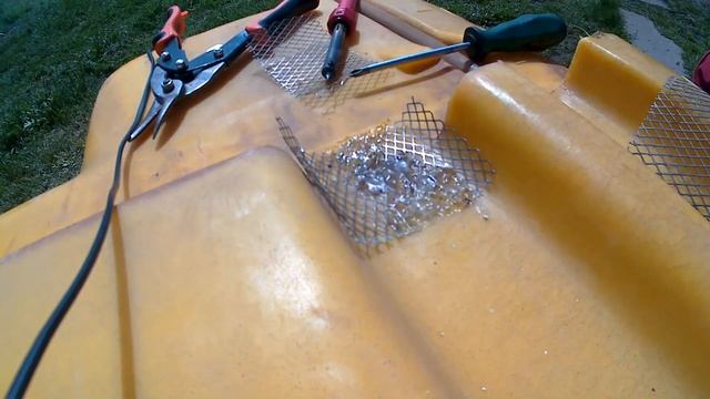 Разобрали ЮМЗ и Пайка бака опрыскивателя. смотреть онлайн