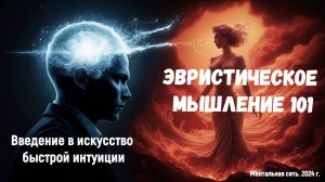 Эвристическое мышление 101: Введение в искусство быстрой интуиции